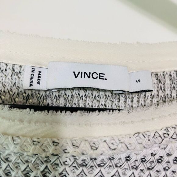 Vince Womens Gray Knit Sweater Size Small - Picture 3 of 6